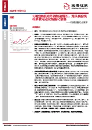 机械设备行业简评：9月挖掘机内外销加速增长，龙头展会亮相多款电动化智能化装备