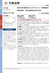 欧洲电动车销量月报(2025年9月):9国新能源车维持高增长,英法意陆续启动电车补贴