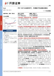 电力行业周报：FEC 2025在成都召开，许继脉冲电源通过验收