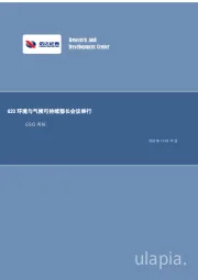 ESG周报：G20环境与气候可持续部长会议举行