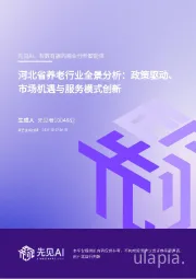 河北省养老行业全景分析：政策驱动、市场机遇与服务模式创新