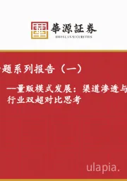 休闲零食专题系列报告（一）：量贩模式发展：渠道渗透与品类拓展机遇，行业双超对比思考
