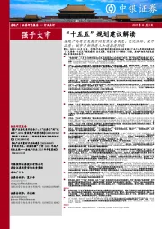 房地产：“十五五”规划建议解读-房地产高质量发展方向聚焦完善制度、优化供给、提升品质；城市更新将进入加速推进阶段