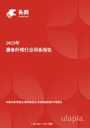 企业竞争图谱：2025年膳食纤维 头豹词条报告系列
