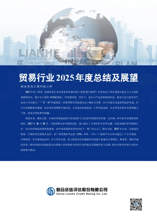 贸易行业2025年度总结及展望