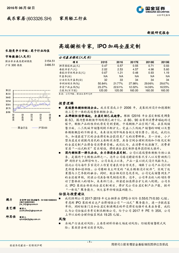 高端橱柜专家,IPO加码全屋定制