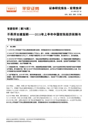 首席宏评(第71期):2019年上半年中国宏观经济回顾与下半年展望-不畏浮云遮望眼
