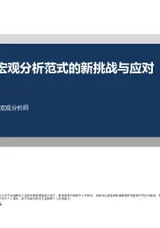 资本市场宏观分析范式的新挑战与应对