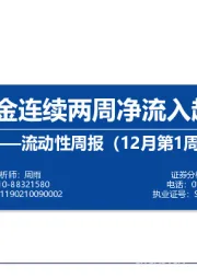 流动性周报（12月第1周）：北上资金连续两周净流入超200亿