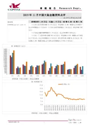 2019年11月中国大陆金融资料点评：企业中长贷依旧在改善