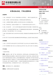 中国宏观：政策放松在途，市场反馈积极