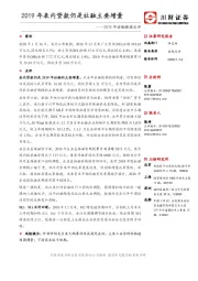 2019年金融数据点评：2019年表内贷款仍是社融主要增量