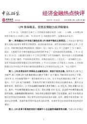 经济金融热点快评2020年第6期（总第390期）：LPR保持稳定，信贷反弹助力经济稳增长