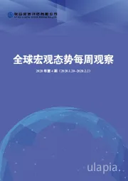 全球宏观态势每周观察（2020年第4期）