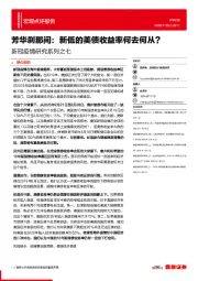 新冠疫情研究系列之七：芳华刹那间：新低的美债收益率何去何从？