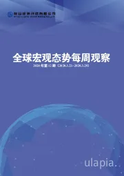 全球宏观态势每周观察2020年第12期