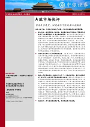 A股市场快评：警惕5月魔咒，回避海外可能的第二波抛售