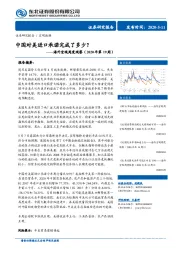 海外宏观周度观察（2020年第19周）：中国对美进口承诺完成了多少？
