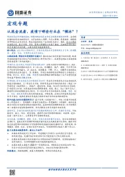 宏观专题：从现金流看，疫情下哪些行业在“裸泳”？