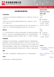 全球宏观：美国避险情绪降温