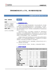 宏观日报：推动金融系统让利1.5万亿，助力稳住经济基本盘