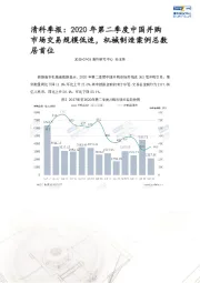 季报：2020年第二季度中国并购市场交易规模低迷，机械制造案例总数居首位