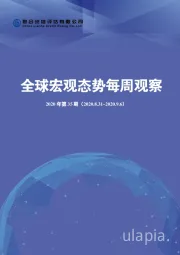 全球宏观态势每周观察2020年第35期