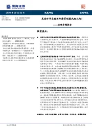 宏观专题报告：美国对华实施国际清算制裁风险几何？