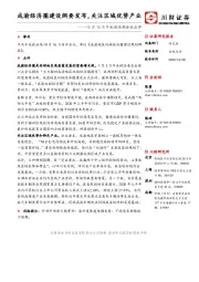 10月16日中央政治局会议点评：成渝经济圈建设纲要发布，关注区域优势产业