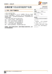 11月第1周资产配置报告：选情胶着下的全球风险资产走势