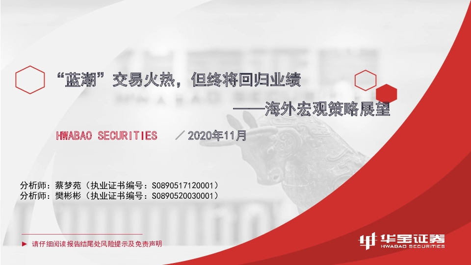 海外宏观策略展望：“蓝潮”交易火热，但终将回归业绩