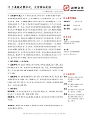 海外月报：11月美股走势分化，大宗商品走强