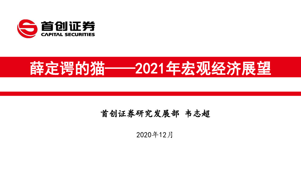2021年宏观经济展望：薛定谔的猫