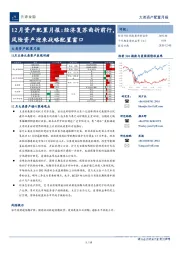 12月资产配置月报：经济复苏曲折前行，风险资产迎来战略配置窗口