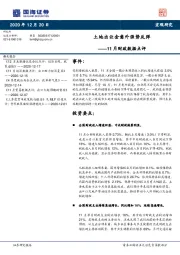 11月财政数据点评：土地出让金意外强势反弹