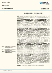 12月金融数据评论：社融增速回落，信用拐点已至