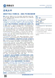 2020年进出口强势收官，2021年有望延续强势