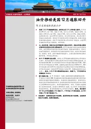 12月美国通胀数据点评：油价推动美国12月通胀回升