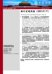 海外宏观周报：1.9万亿支出计划是拜登施政的第一场大考
