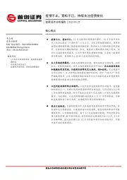 宏观经济分析报告：疫情不止，宽松不已，持续关注疫情变化