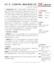 海外月报：2021年1月美股回调，港股出现明显上涨