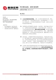 宏观经济周报：两大隐忧未除，反弹力度有限