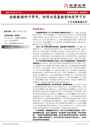 3月金融数据点评：金融数据好于常年，但同比受基数影响有所下行