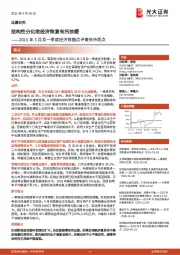 2021年3月及一季度经济数据点评兼债市观点：结构性分化致经济恢复有所放缓