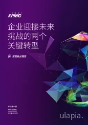 宏观热点洞见：企业迎接未来挑战的两个关键转型