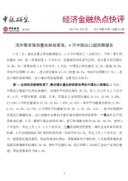 经济金融热点快评2021年第79期（总第515期）：海外需求强劲叠加供给紧张，4月中国出口超预期增长