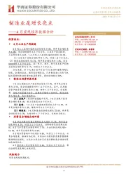 4月宏观经济数据分析：制造业是增长亮点