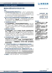 宏观点评：期待的消费反弹为何迟迟不来？