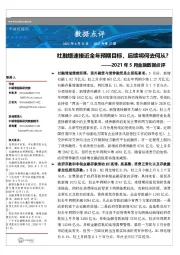 2021年5月金融数据点评:社融增速接近全年预期目标,后续将何去何从?