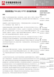 宏观大类日报：欧美制造业PMI分化OPEC会议谈判延续